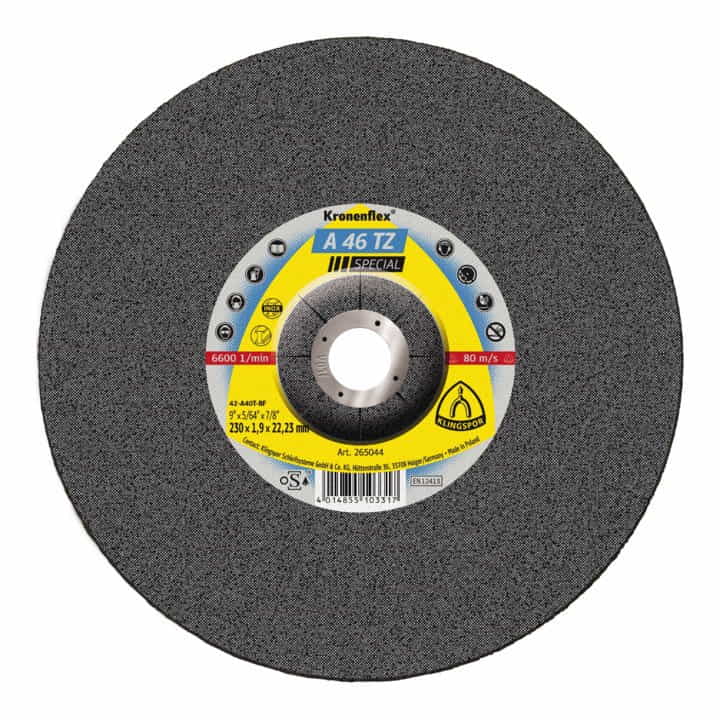 Neue Kollektion KLINGSPOR Trennscheibe A 46 TZ Special D230x1,9mm gekröpft ( 8000353744 )