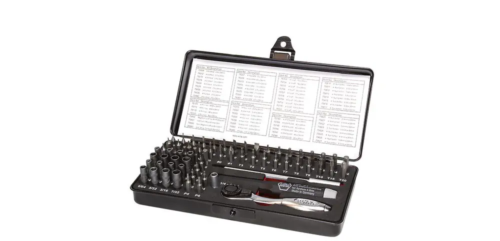Kracherpreis WIHA Feinmechanikerbitset 7000SK65ESD 66-teilig mit C4-Bits ( 8000378984 )