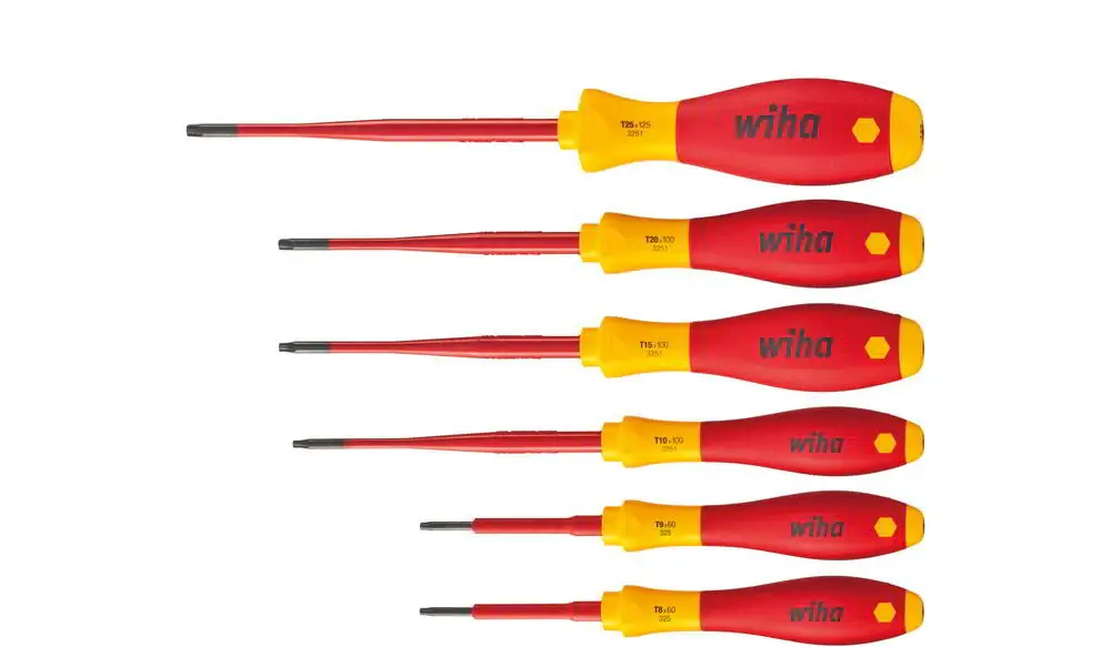 Beliebt WIHA Schraubendrehersatz 3251TRK6 6-teilig TX-BO ( 8000379250 )