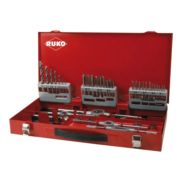 Sonderangebot RUKO Gewindeschneidzeugsatz M3-M4-M5-M6-M8-M10-M12 ( 8000421445 )