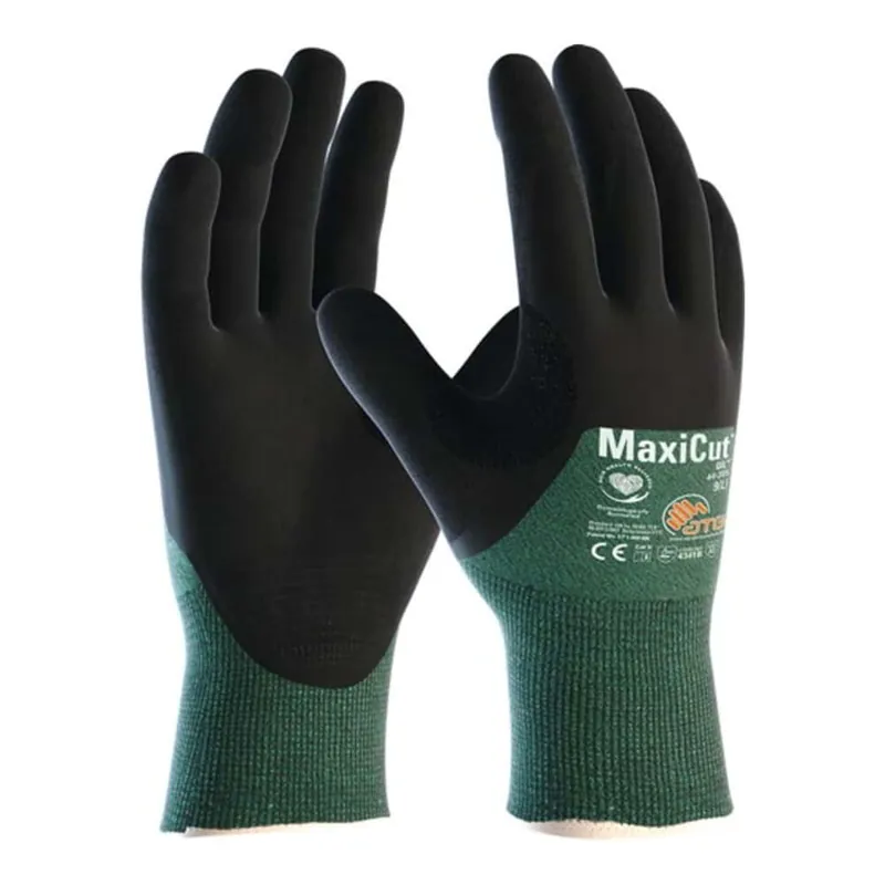 ATG Schnittschutzhandschuhe MaxiCut®Oil™ 44-305 Größe 9 grün/schwarz ( 8000460816 ) Online Kaufen