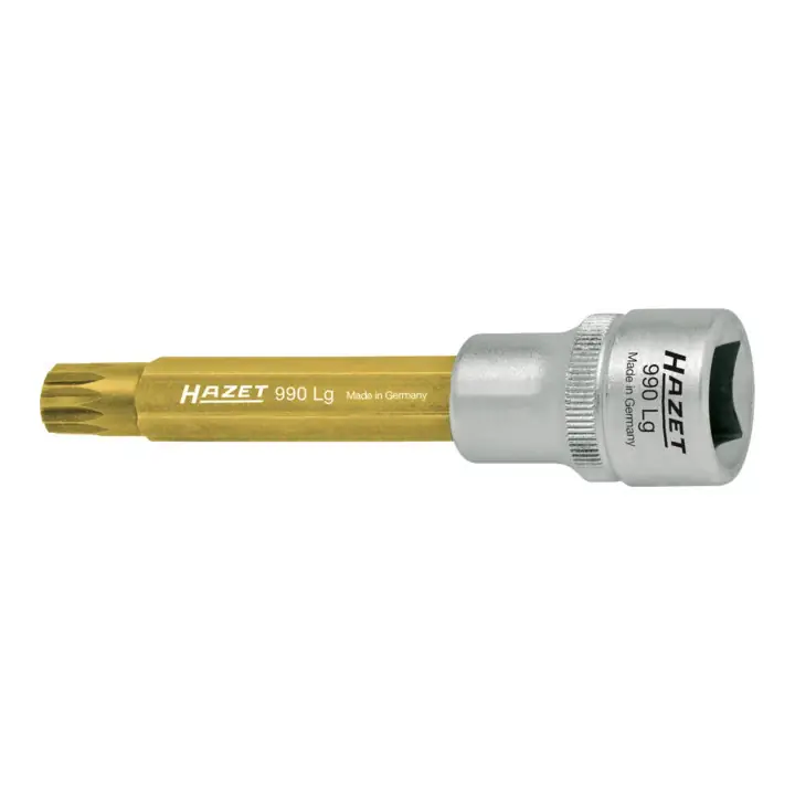 HAZET Steckschlüsseleinsatz 990LG-8 1/2 ″ Innen-Vielzahn ( 8000466701 ) Preis Gesenkt