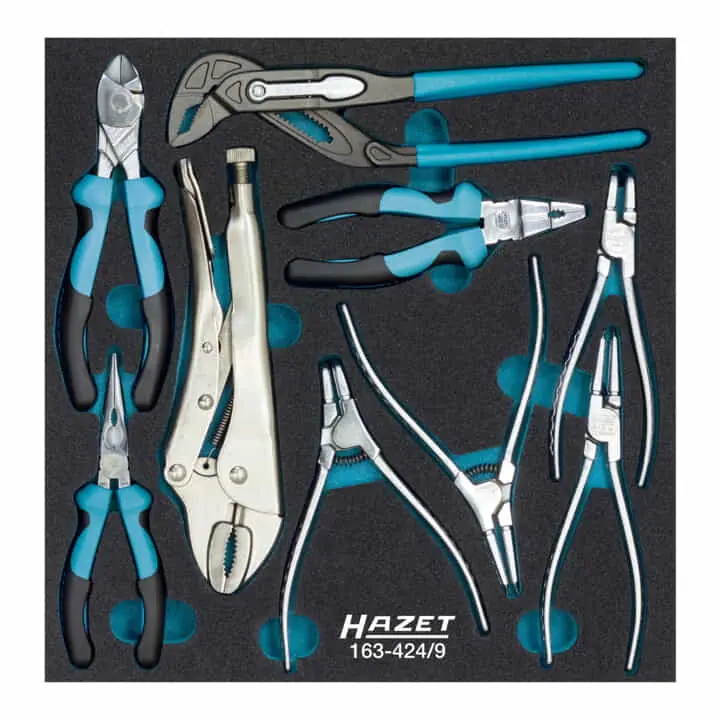 HAZET Werkzeugmodul 163-424/9 9-teilig ( 8000468011 ) Neu Im Sortiment