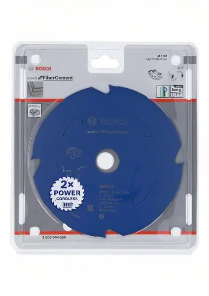 BOSCH Kreissägeblatt Außen-Ø 190 mm Zähnezahl 4 TCG ( 8000587018 ) Nur Heute