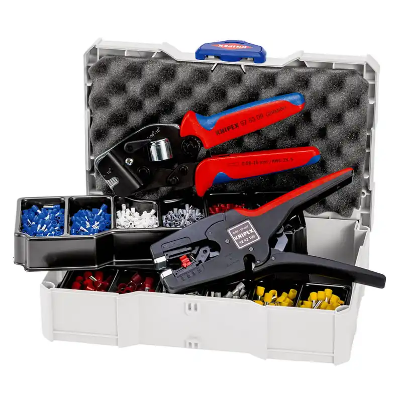 KNIPEX Aderendhülsensortiment 1252 teilig 0,50 - 10,00 mm² ( 8000653625 ) Jetzt Bestellen