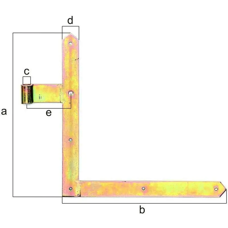 GAH Torwinkelband 400x600x40x105mm ( 8001514105 ) Saisonangebot