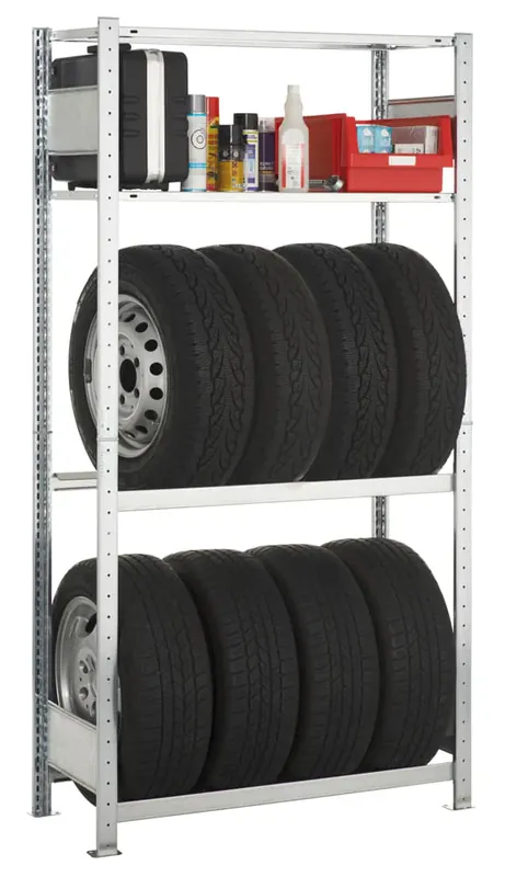 SCHULTE Reifenregal H2000xB1000xT400 mm ( 9000449850 ) Top-Angebot