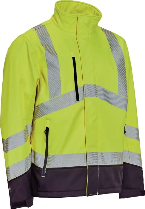Jetzt Kaufen ELKA RAINWEAR Warnschutz-Softshelljacke VISIBLE XTREME Größe M ( 4000380460 )