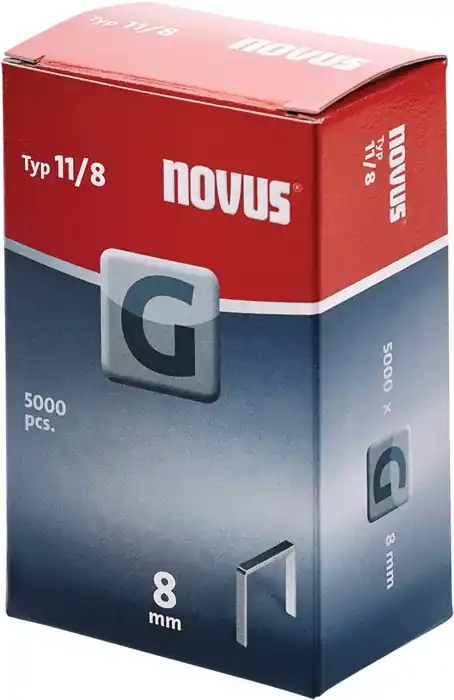 NOVUS Flachdrahtklammer G Typ 11 B10,6xL8mm ( 4000813888 ) Aktuell