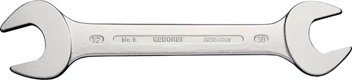 Zertifiziert GEDORE Doppelmaulschlüssel 6 14 x 17 mm Länge 205 mm ( 4000823027 )