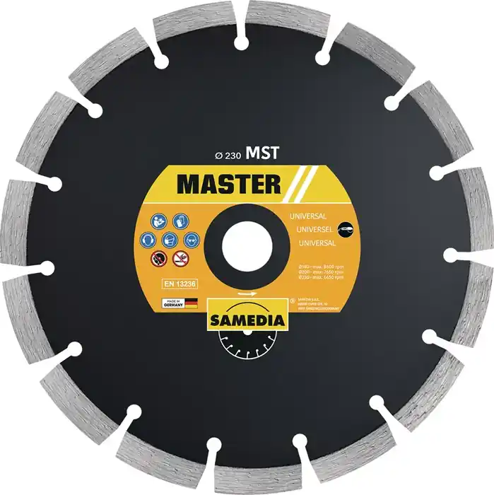 Neue Kollektion SAMEDIA Diamanttrennscheibe MST Ø 300 mm Bohrung 25,4 mm ( 4000844271 )