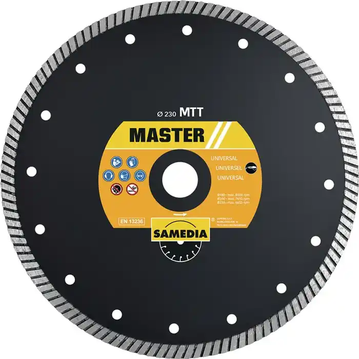 SAMEDIA Diamanttrennscheibe MTT Ø 150 mm Bohrung 22,23 mm ( 4000844278 ) Markenware