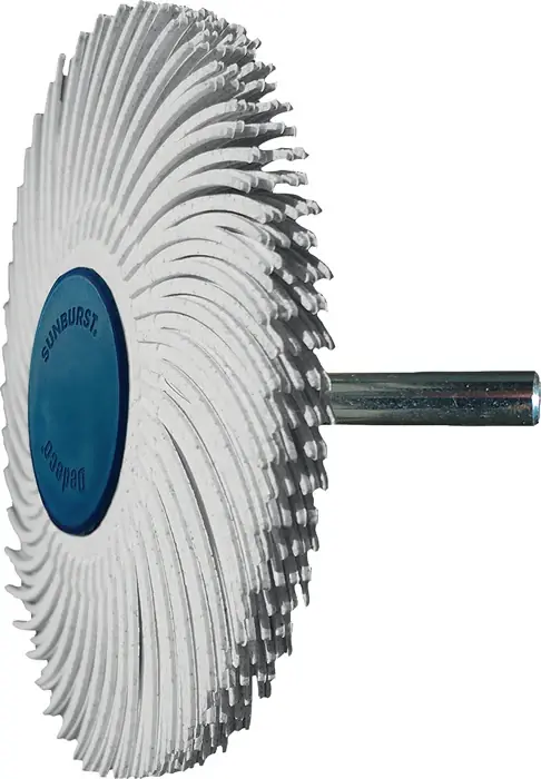 TYROLIT Radialbürstenscheibe Sunburst Ø 76 mm Körnung 120 ( 4000845562 ) Neu