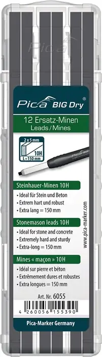 PICA Minenset Pica BIG-Dry 12x graphit 10H ( 4000871352 ) Must-Have