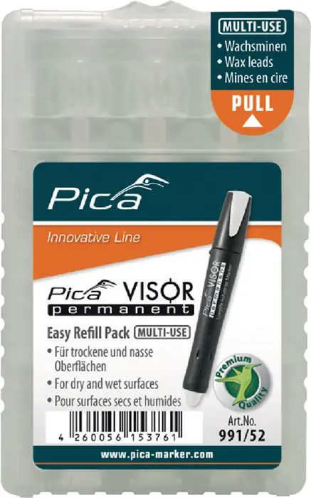 PICA Minenset Visor permanent 4x weiß ( 4000871367 ) Bestseller