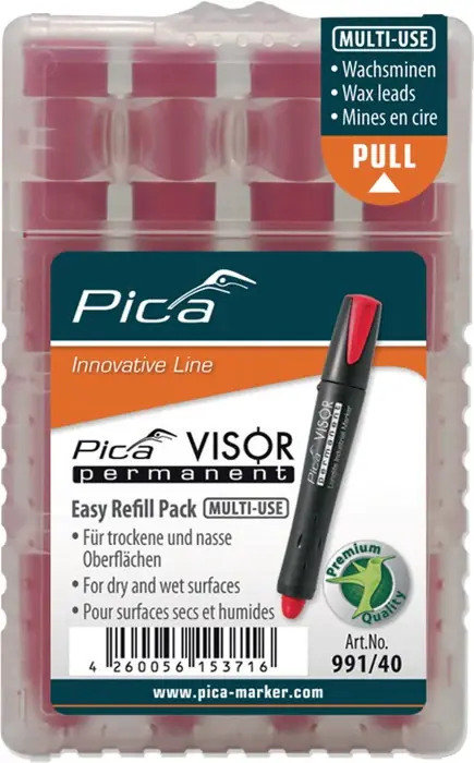 Letzte Chance PICA Minenset Visor permanent 4x rot ( 4000871368 )