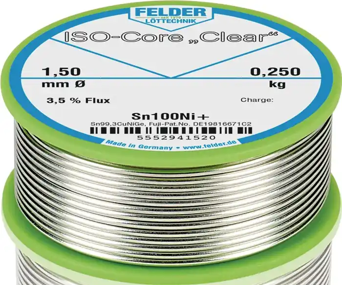 Aktuell FELDER Lötdraht ISO-Core® Clear 1,5 mm ( 4000872823 )