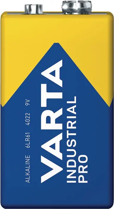 VARTA Batterie Industrial PRO 9 V 6AM6 9V-Block 630 mAh ( 4000876104 ) Neue Kollektion