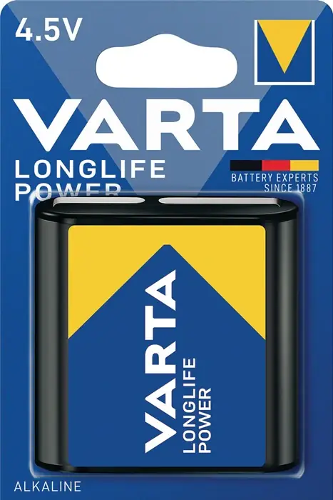 Kracherpreis VARTA Batterie Longlife Power 4,5 V 6100 mAh ( 4000876106 )