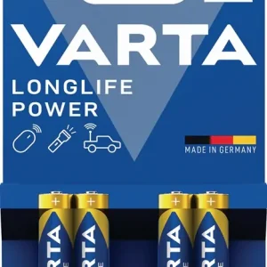 VARTA Batterie Longlife Power 1,5 V AAA-AM4-Micro 1240 mAh ( 4000901810 ) Heißes Angebot