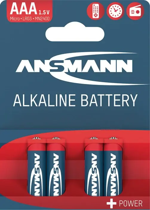Kracherpreis ANSMANN Batterie 1,5 V AAA-AM4-Micro 1200 mAh ( 4000901826 )