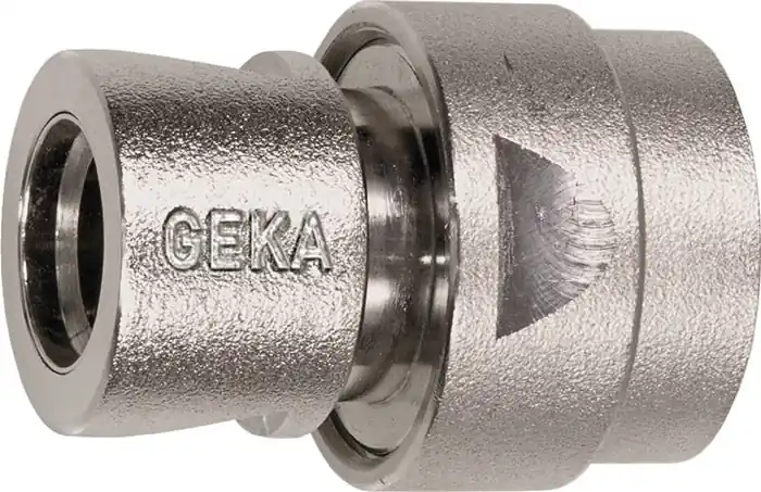 GEKA Schlauchstück GEKA plus Messing vernickelt Schlauchgröße 19 mm ( 4300600054 ) Meistverkauft