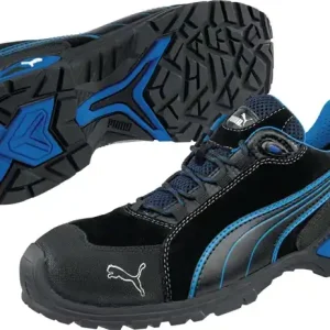 Versand Am Gleichen Tag PUMA Sicherheitsschuh Rio Black Low Größe 39 schwarz/blau ( 4300700399 )