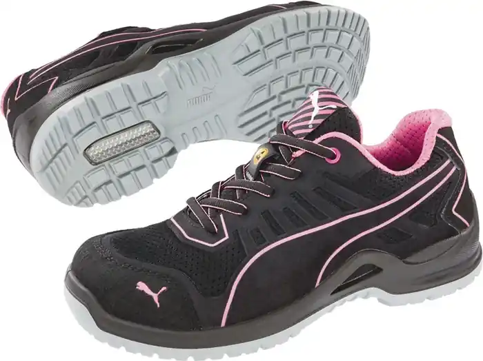 PUMA Damensicherheitsschuh Fuse TC Pink Wns Low Größe 36 schwarz/pink ( 4300700486 ) Direkt Vom Hersteller