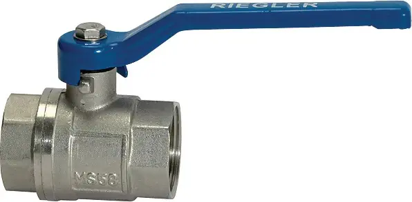 Jetzt Kaufen RIEGLER Messingkugelhahn VALVE LINE 16,66 mm G 3/8 ″ ( 4588880172 )
