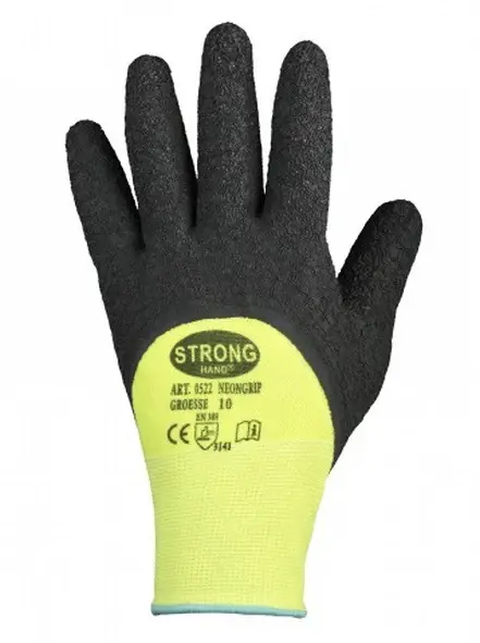 STRONGHAND Handschuhe NEONGRIP Größe 10 neongelb/schwarz ( 8000140723 ) Aktuell