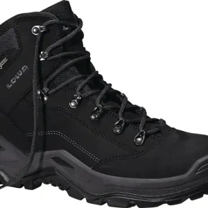 LOWA Sicherheitsstiefel Renegade Work GTX black Mid Größe 45 schwarz/schwarz ( 8000469134 ) Neue Ware