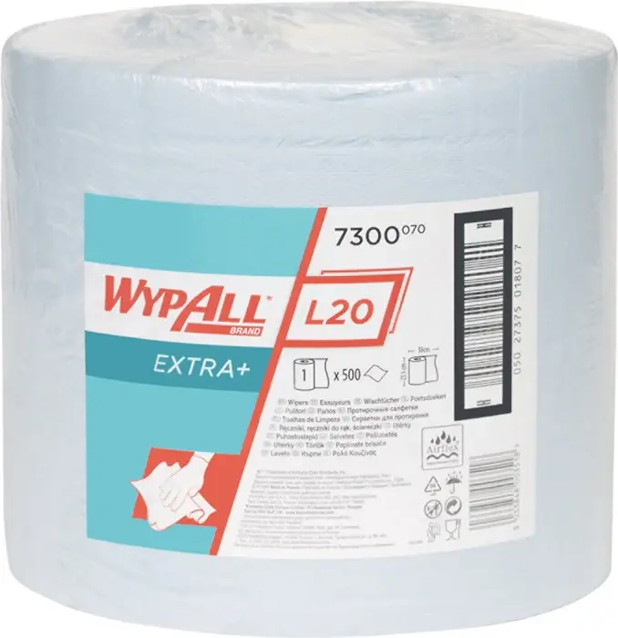 Neu KIMBERLY-CLARK Wischtuch WYPALL L20 7300 L380xB235ca. mm ( 9000469688 )