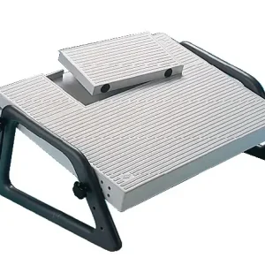WEDO Fußstütze lichtgrau, RAL 7035 B490xT350xH210 mm ( 9000483200 ) Preisreduziert