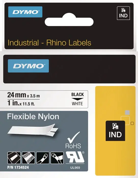 Top-Angebot DYMO Schriftband Bandbreite 24 mm Bandlänge 3,5 m ( 9000484106 )