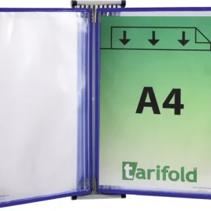 TARIFOLD Wandhalter 5 Sichttafeln blau ( 9000492050 ) Meistverkauft