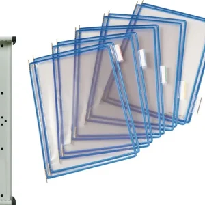 Schneller Versand TARIFOLD Wandhalter 10 Sichttafeln blau ( 9000492055 )