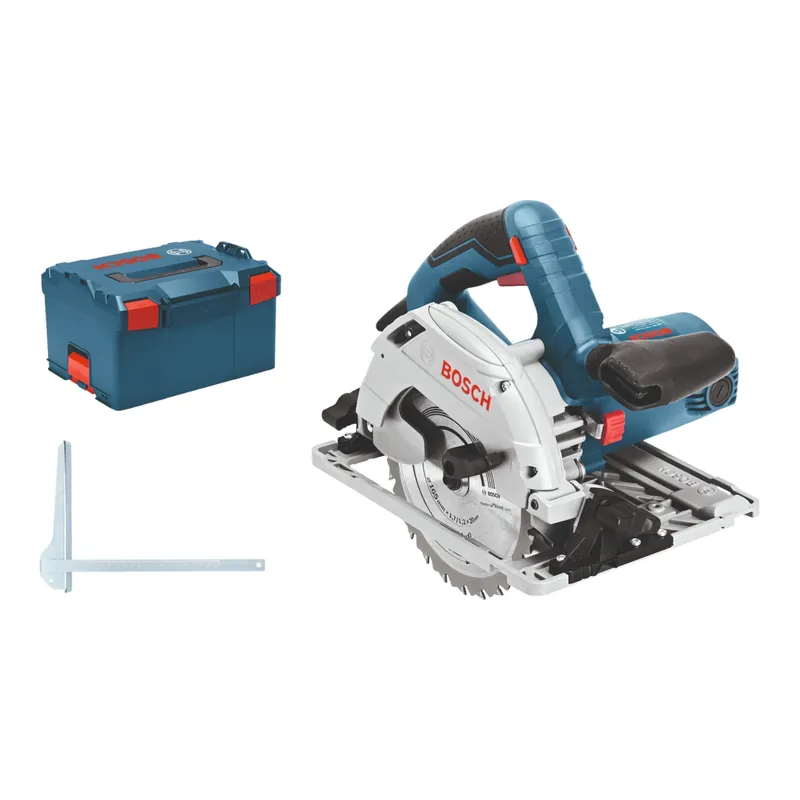 Bosch GKS 55+ GCE Professional Handkreissäge 1350 W 165 mm + L-Boxx ( 0601682101 ) Direkt Vom Hersteller