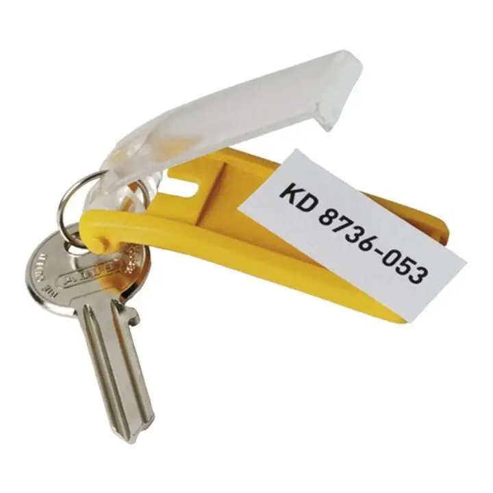 DURABLE Schlüsselanhänger Key Clip rot Kunststoff ( 3000259102 ) Garantierte Lieferung