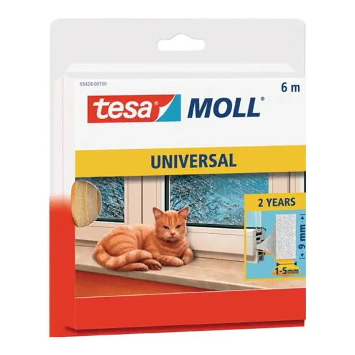 Bestpreis TESA Fenster-/Türmoll tesamoll® 55604 B15mmxH6mmxL6m ( 3000265154 )