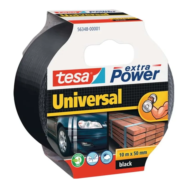 Direkt Vom Hersteller TESA Gewebeband extra Power® 56348 schwarz ( 3000265390 )