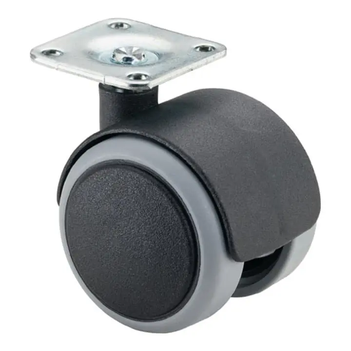 Online Kaufen BS ROLLEN Kunststoffdoppelrolle Rad-Ø 50 mm Tragfähigkeit 50 kg ( 3000275097 )