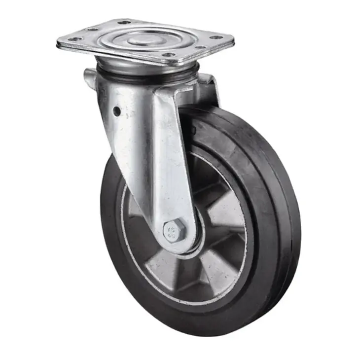 BS ROLLEN Schwerlastlenkrolle Rad-Ø 125 mm Tragfähigkeit 220 kg ( 3000275472 ) Kracherpreis