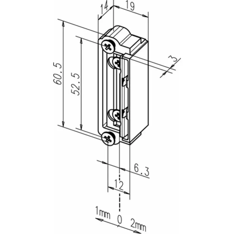 ASSA ABLOY Türöffneraustauschstück 1418-13 ProFix 2 universal ( 3324030996 ) Jetzt Bestellen