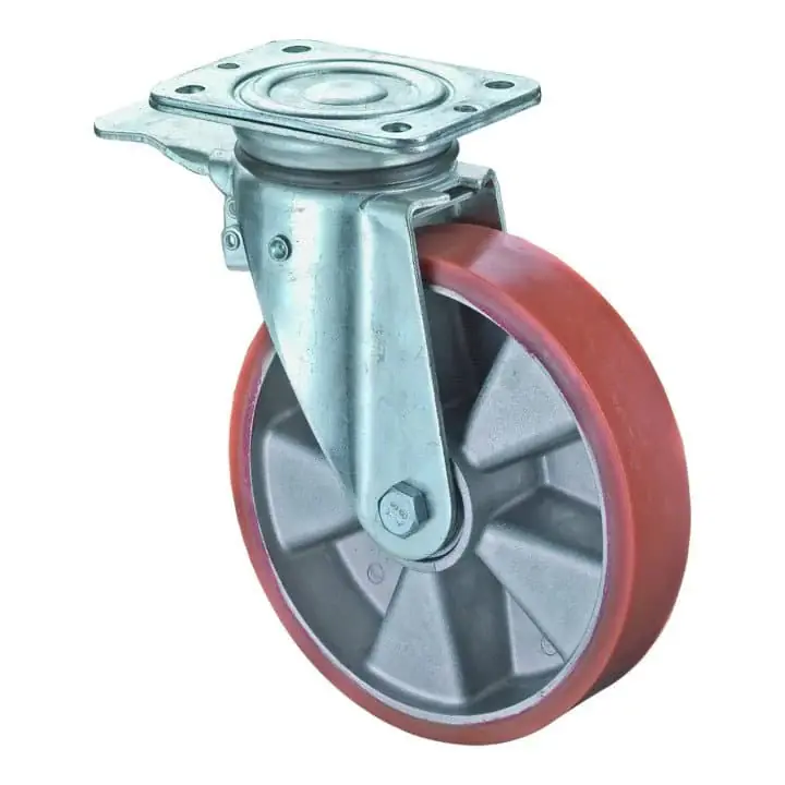 BS ROLLEN Lenkrolle mit Totalfeststeller Rad-Ø 125 mm Tragfähigkeit 450 kg ( 3900275622 ) Neue Kollektion