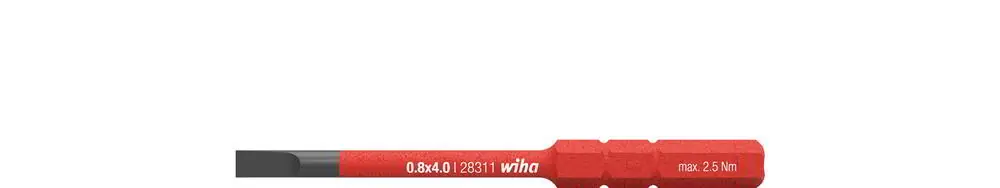 Mega-Angebot WIHA Wechselklinge SlimBit electric Schlitz 5,5 x 75 mm ( 4000793018 )