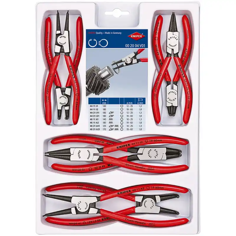 Highlight KNIPEX Sicherungsringzangensatz 8-teilig SB-Lochung ( 4000795291 )