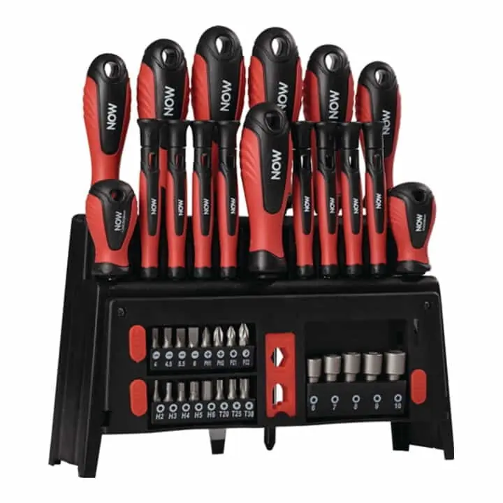 Top-Preis NOW Schraubendrehersatz 39-teilig Schlitz/PH/PZD/TX/i.6KT ( 4000802065 )