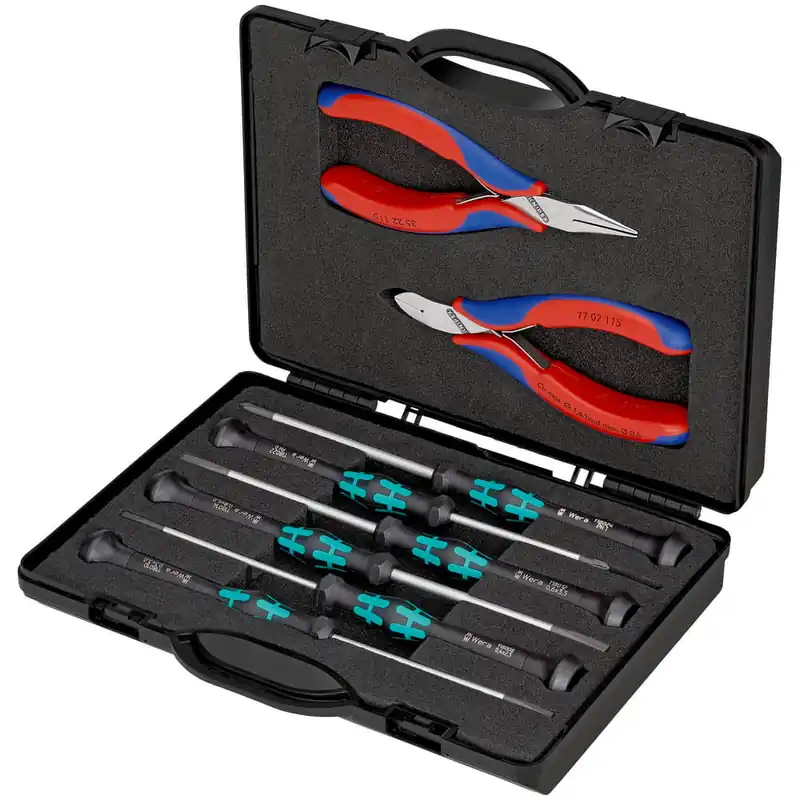 Heißes Angebot KNIPEX Elektronikwerkzeugsatz 8-teilig ( 4000810499 )