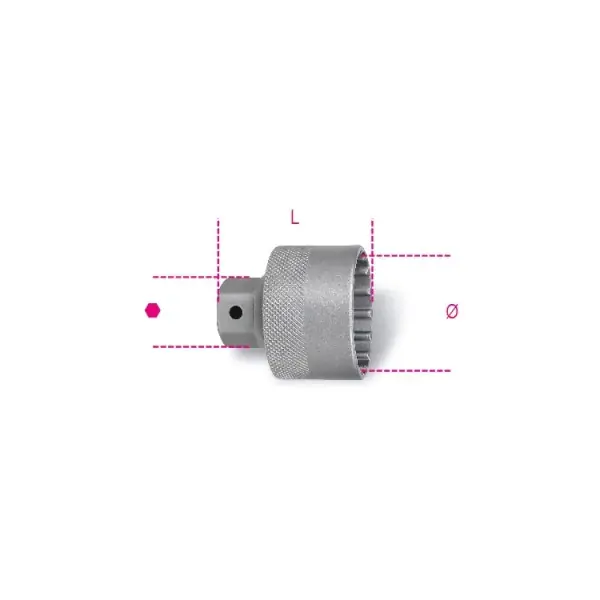 Chiave a bussola estrattore per movimento centrale a 16 tacche Beta 3973/3 Preisknaller