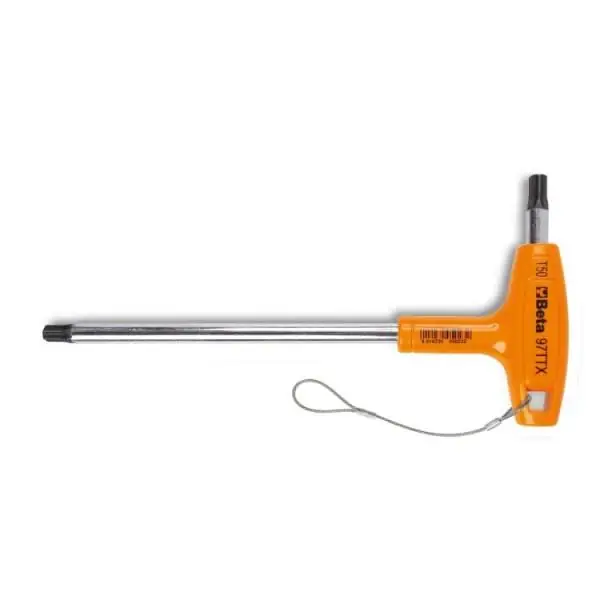 Neu Im Sortiment Chiavi maschio piegate Torx (R) cromate H-SAFE Beta 97TTXHS